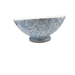 T& V France china blue floral bowl